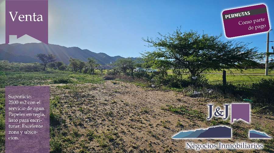 En Juana Koslay, Terreno en Venta · frente 25 m · largo 100 m · 2.500 m² de lote · barrio privado - Imagen 1