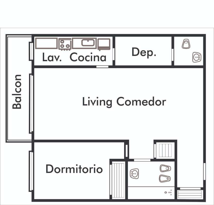 Dpto Estandar en Venta Moreno    2228, Mar del Plata - Imagen 4