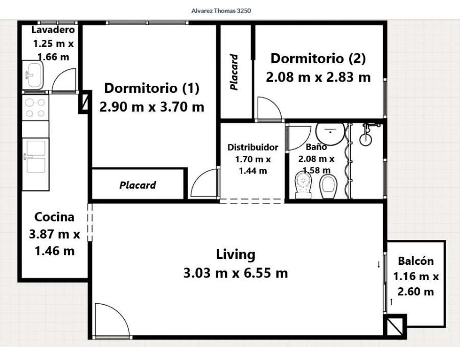 Departamento Villa Urquiza - Imagen