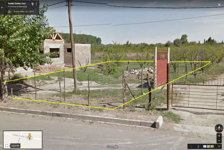 Excelente Terreno en Rodeo de la Cruz en Venta · frente 15 m · largo 39,95 m · 600 m² de lote · dueño directo - Imagen 4