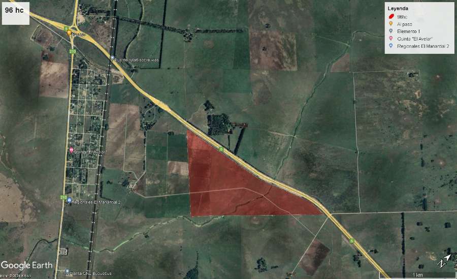 Campo disponible para la en Venta en San Vicente · dueño directo · 92 ha - Imagen 1