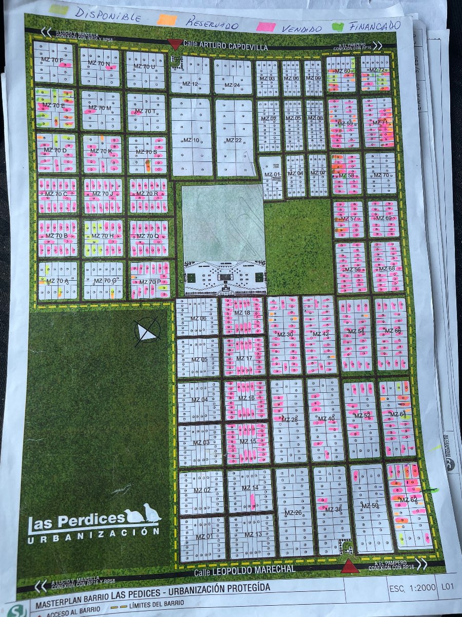 Tu próximo Terreno en Venta en San Vicente · frente 42,5 m · largo 20 m · 850 m² de lote · barrio con seguridad - Imagen 5