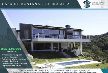 Excelente casa en tierralta comarca serrana barrancas del sol oeste precio - Villa Carlos Paz - Imagen 1