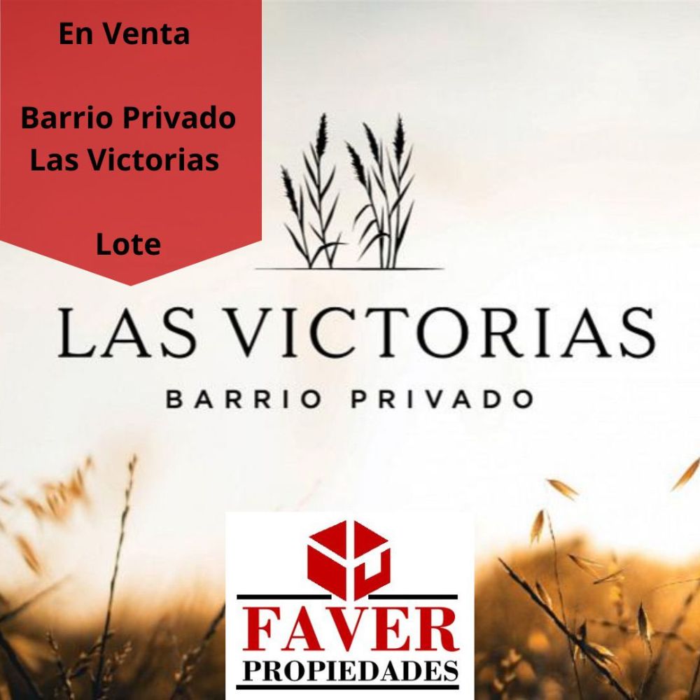 Terreno en Venta en Canning | Barrio Privado Las Victorias | 751 m2