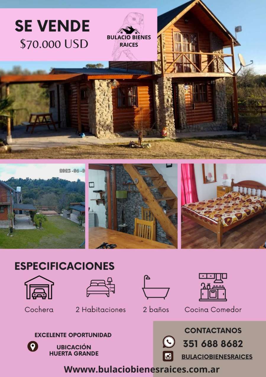 Cabaña en Venta Altos De San Pedro, Córdoba - Imagen 1