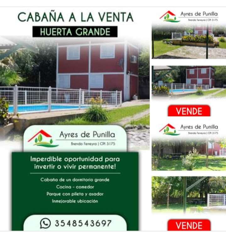 Cabaña en Venta Alberdi, Villa Giardino - Imagen 1