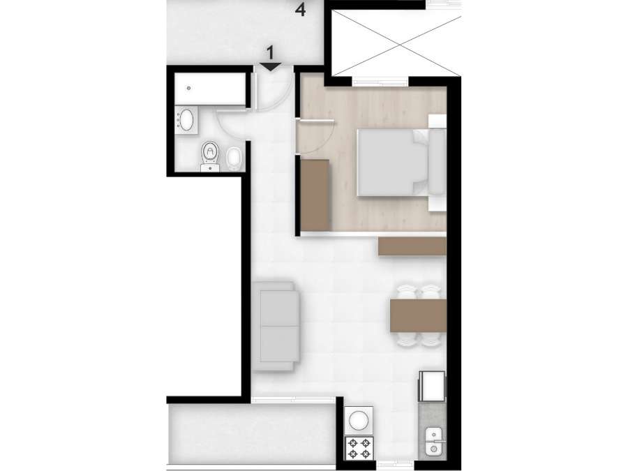 Dpto Estandar en Venta Pasco 1150, Rosario - Imagen 15