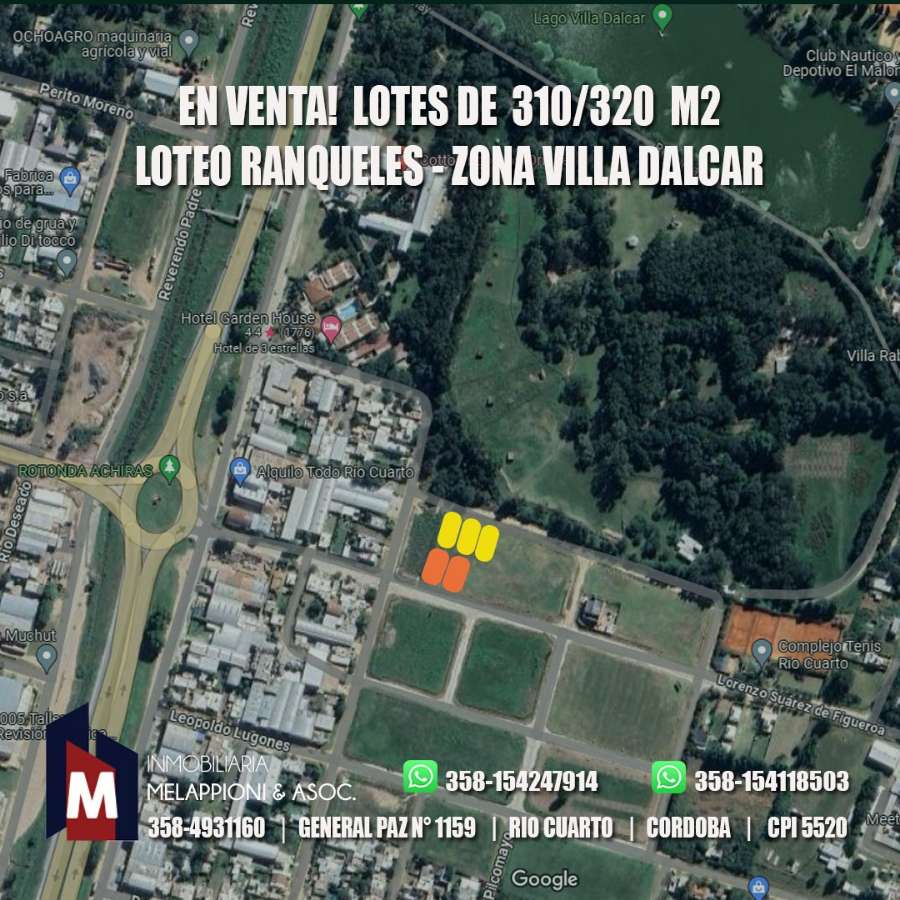 Terreno en Venta Lorenzo Suarez De Figeroa , Río Cuarto - Imagen 1