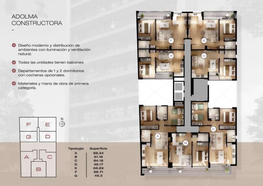 Tu próximo Departamento en Venta en Río Cuarto · 2 dorm - Imagen 4