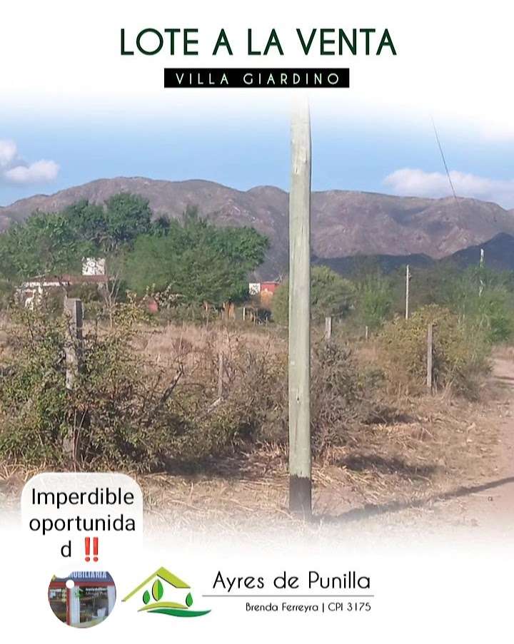 Lote en Venta Vilcapugio , Villa Giardino - Imagen 1