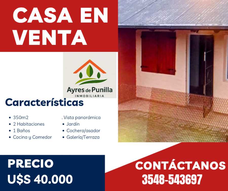 Chalet en Venta Los Andes 331 Huerta Grande , Villa Giardino - Imagen 1