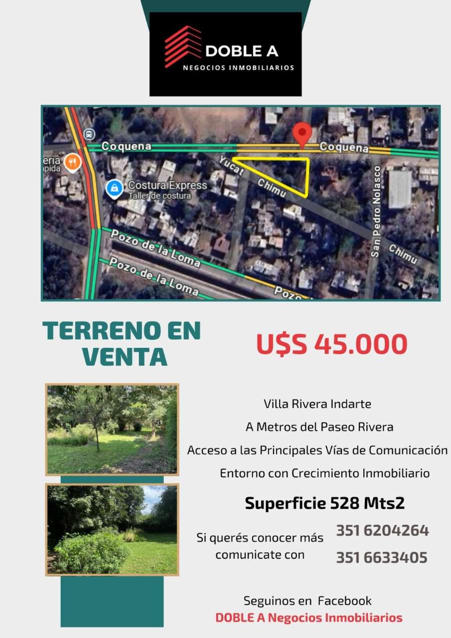 Terreno en Venta Coquena 8600 Rivera Indarte, Córdoba - Imagen 4