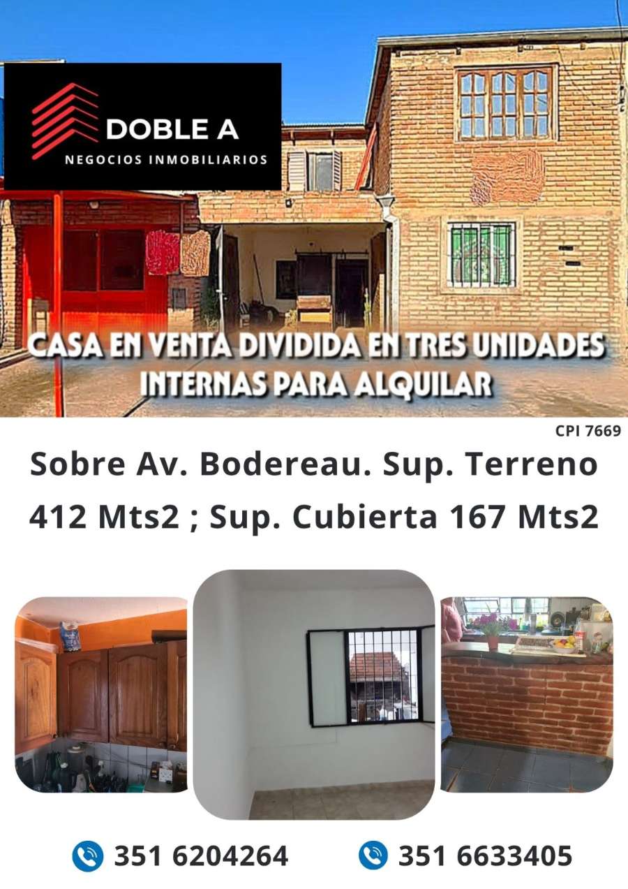 Casa en Venta Avenida Bodereau 9200 Villa Allende Parque, Villa Allende - Imagen 1