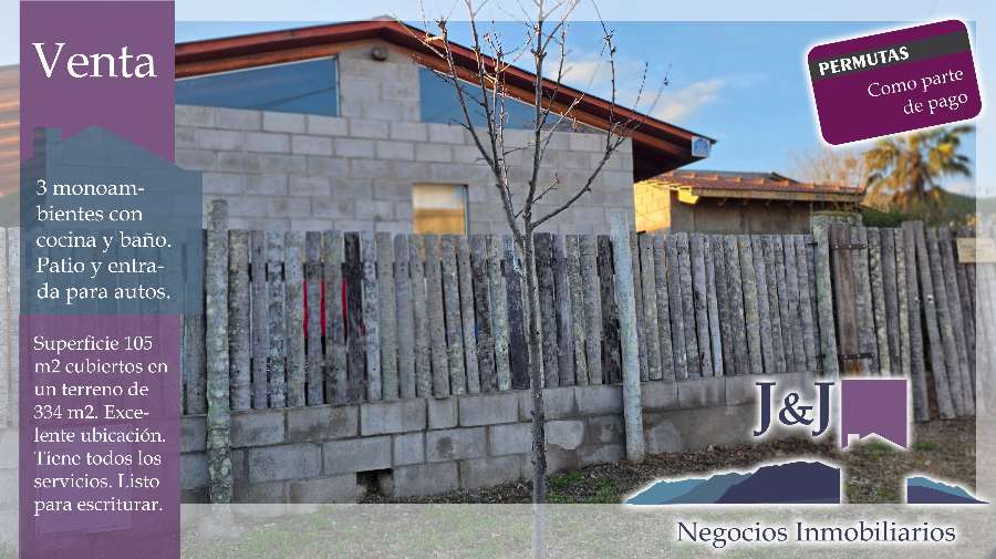 Monoambiente en Venta Las Chacras, Juana Koslay - Imagen 1