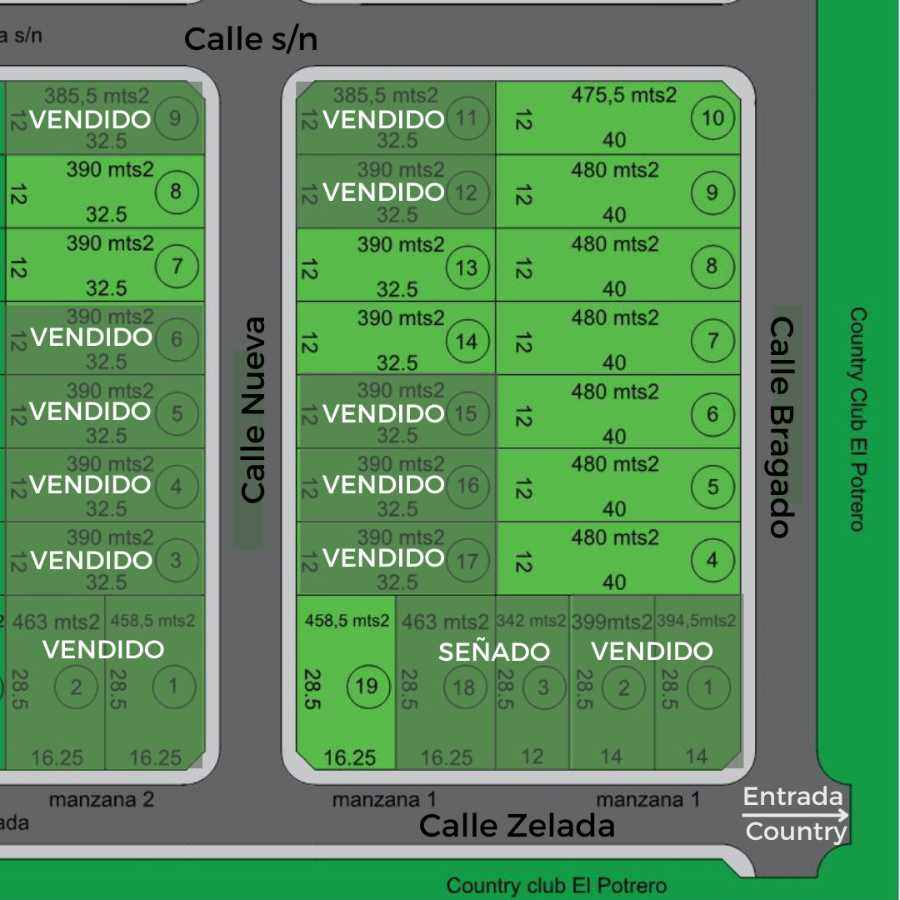 Oportunidad: Terreno en Venta en Libertad · frente 12 m · largo 32,5 m · 390 m² de lote · dueño directo - Imagen 2