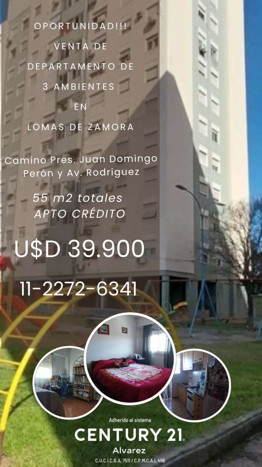 Camino Pres. Juan Domingo Perón y Av. Rodriguez, 