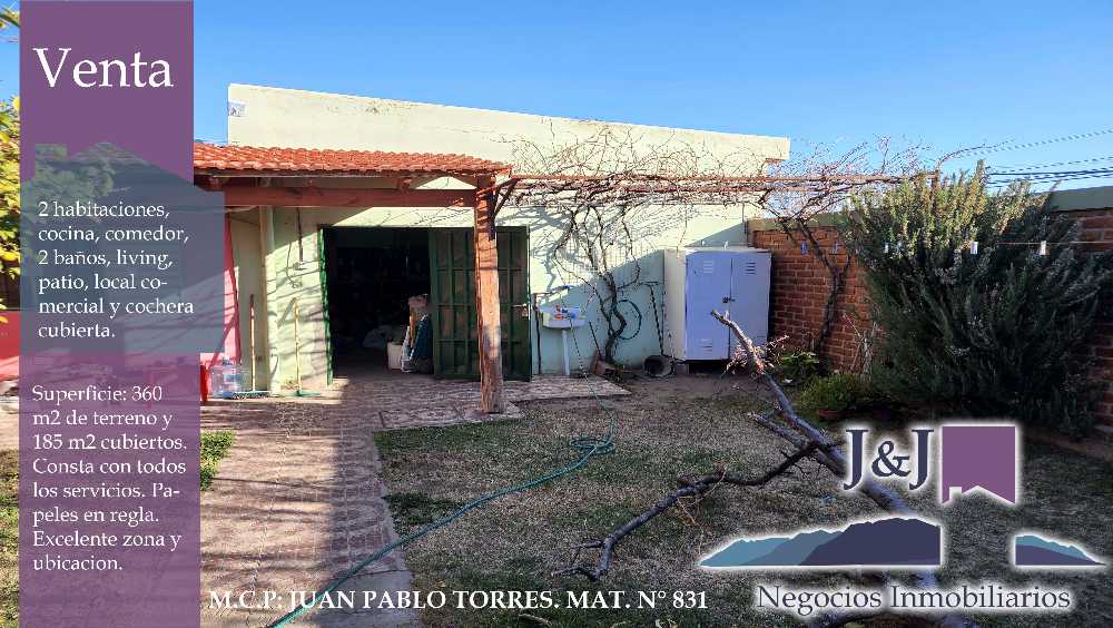 Vendo propiedad en la primer rotonda con local comercial - San Luis - Imagen 1