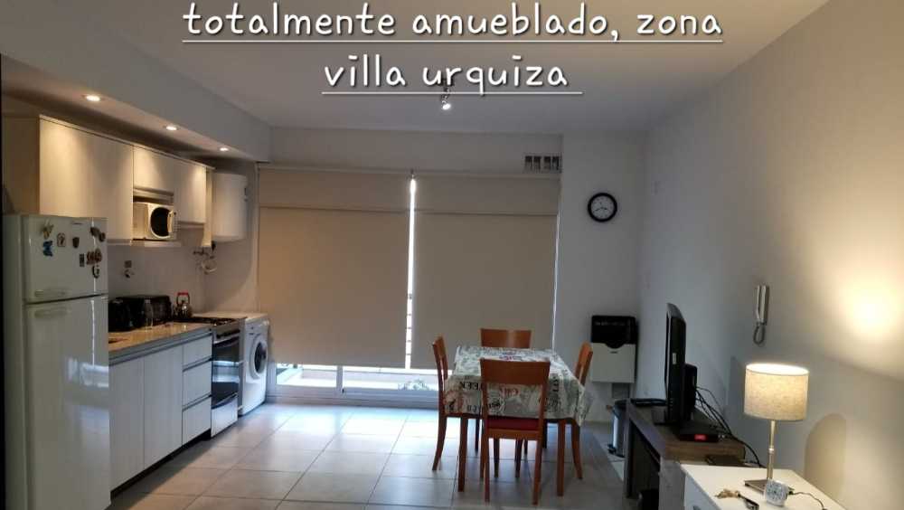 Alquilo monoambiente totalmente amueblado y equipado  - Villa Urquiza - Imagen 1