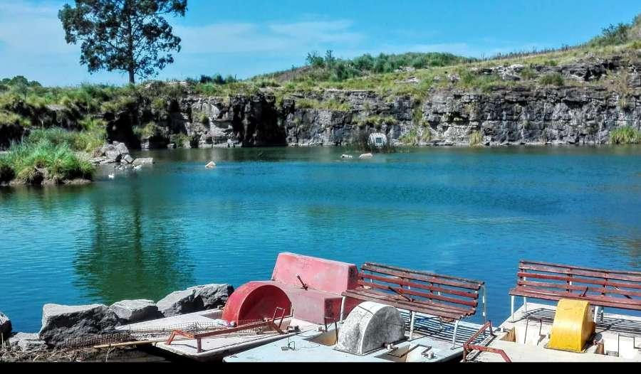 Terreno en mar del plata con lago y cercado , 