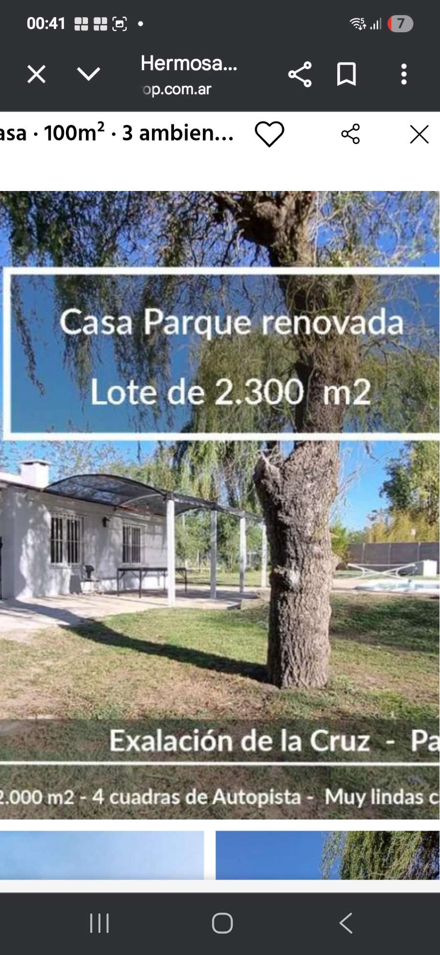 Campo en Capilla del Senor para en Venta · dueño directo · 2 dorm · cochera · 24 ha - Imagen 2