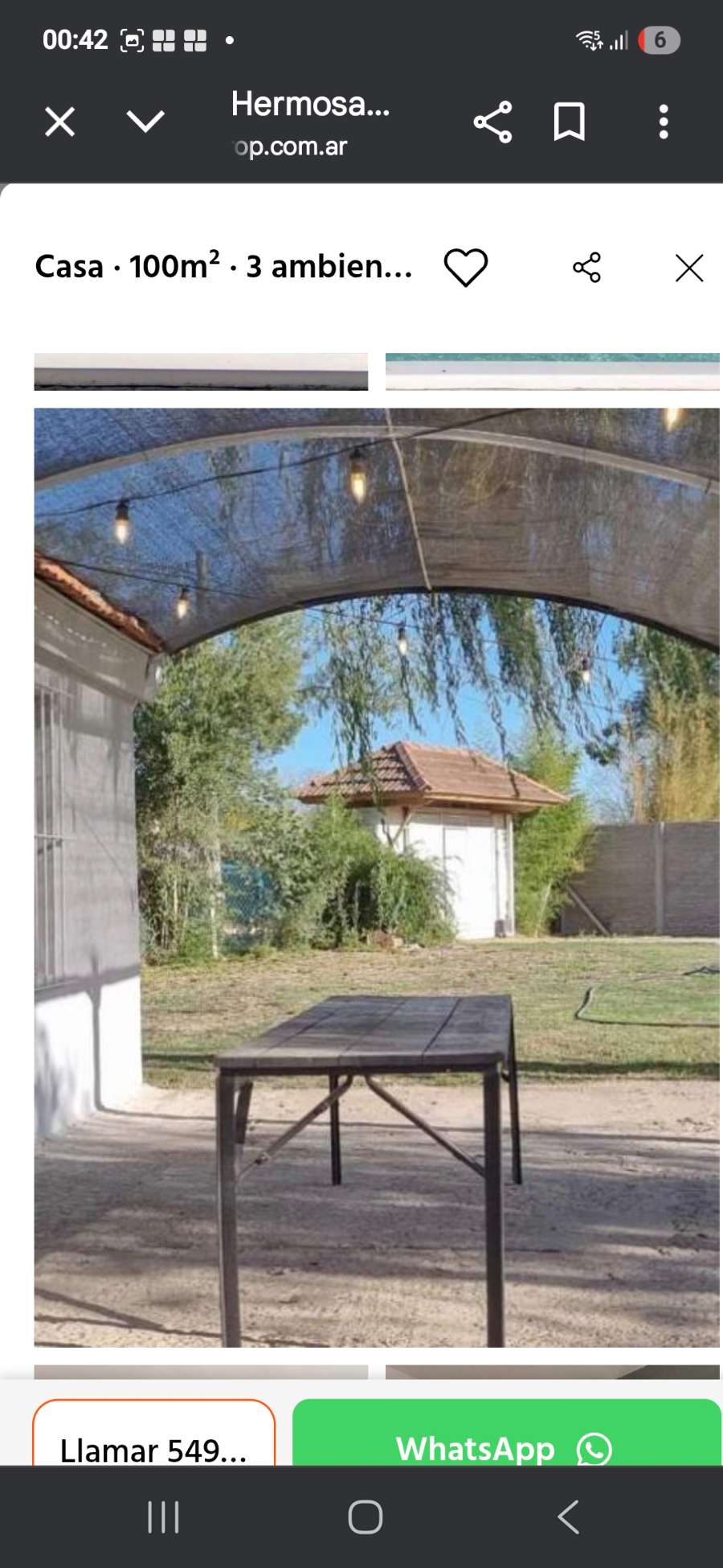 Campo  Capilla del Senor - Imagen