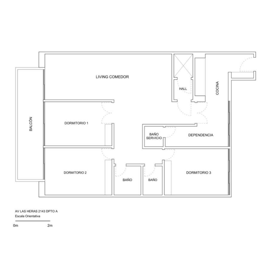 Departamento Recoleta - Imagen