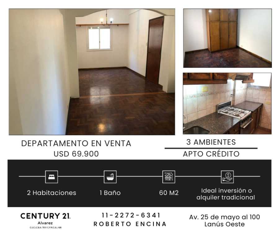 Departamento Lanus - Imagen
