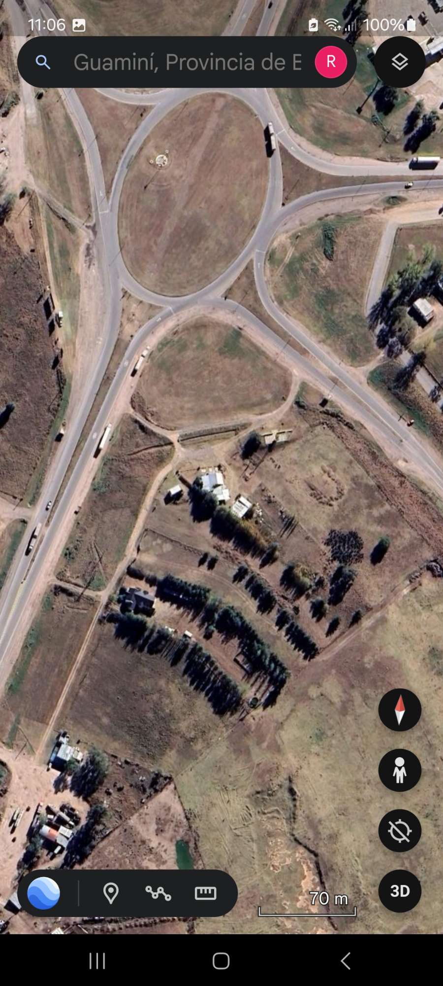 Terreno en Venta en Guamini, · frente 50 m · largo 100 m · 5.000 m² de lote · dueño directo - Imagen 1