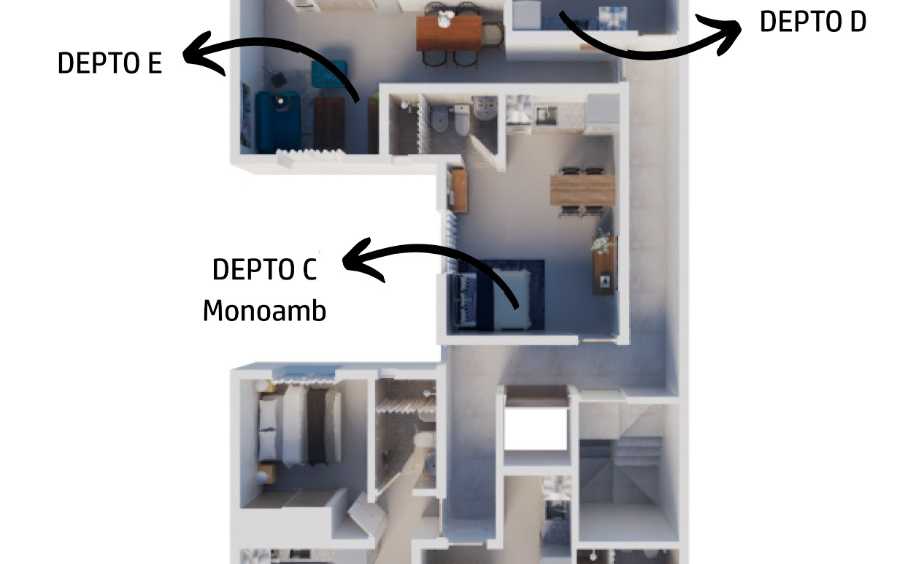 Departamento único en Río Cuarto en Venta · 2 dorm - Imagen 4