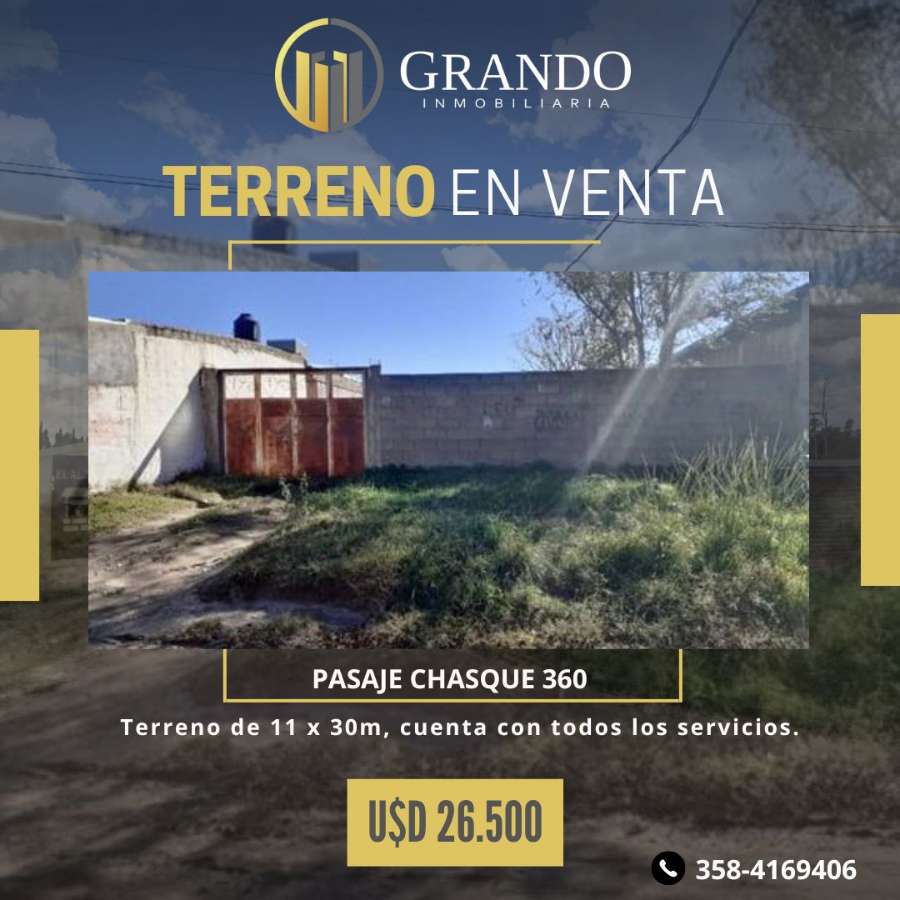 Terreno en Venta en Río Cuarto - Imagen 1