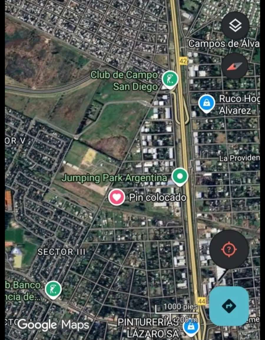 Terreno disponible en Francisco Alvarez · frente 125 m · largo 29 m · 362 m² de lote · dueño directo - Imagen 3