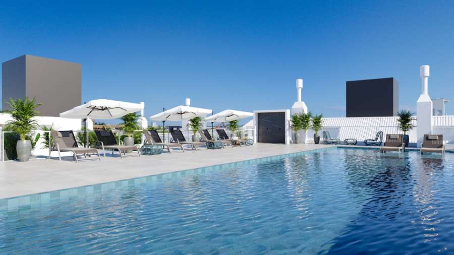 Departamento en Venta en Brasil con · 2 dorm · 3 ambientes · cochera · 88 m² de lote - Imagen 1