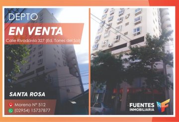 Comprar Departamento en Santa Rosa · 1 dorm · 2 ambientes · cochera - Imagen 1