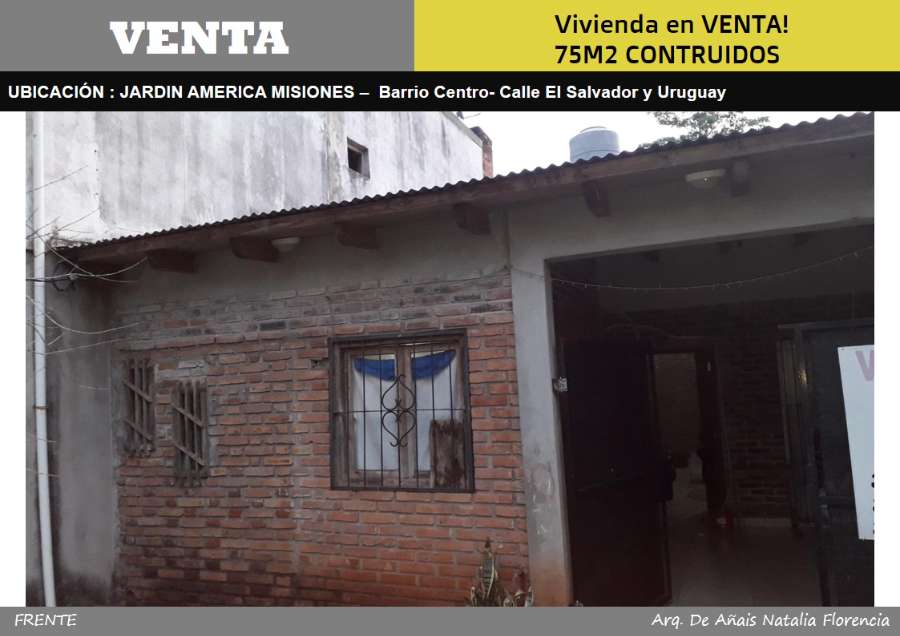 Comprar Casa en Ruiz de Montoya · dueño directo · 1 dorm · cochera · 300 m² de lote - Imagen 2