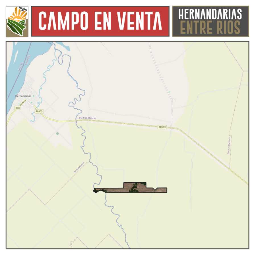 Campo en Venta Hernandarias, Villa Hernandarias - Imagen 8