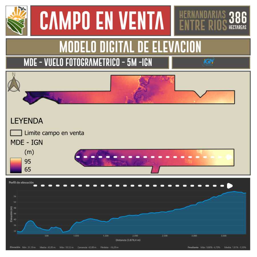 Tu próximo Campo en Venta en Villa Hernandarias · 386 ha - Imagen 5
