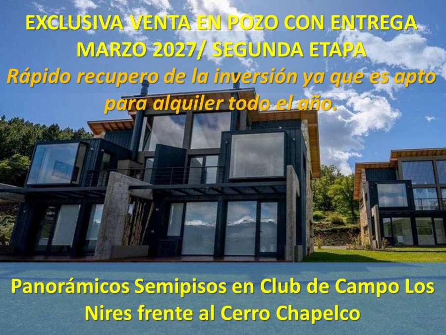 Tu próximo Departamento en Venta en San Martín de los Andes · barrio privado · dueño directo · 1 dorm · cochera - Imagen 1