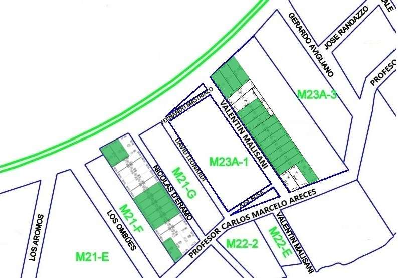 Excelente Terreno en Oliveros en Venta · frente 10 m · largo 30 m · 300 m² de lote · dueño directo - Imagen 3