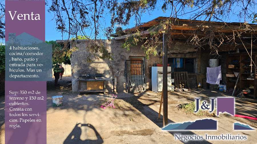 Vendo casa céntrica a solo  cuadras de la plaza pringles ideal inversores - San Luis - Imagen 1