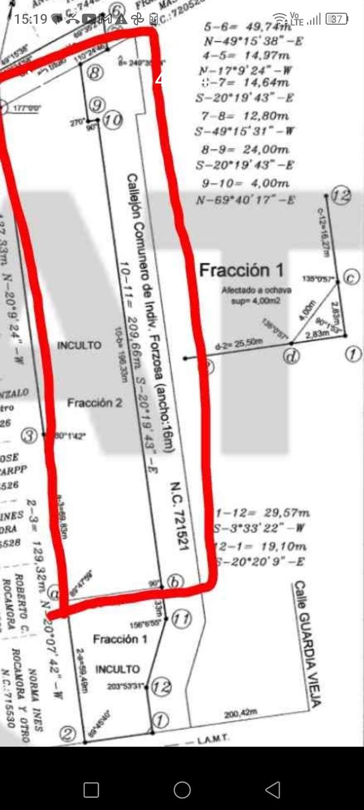 Terreno  Vistalba - Imagen